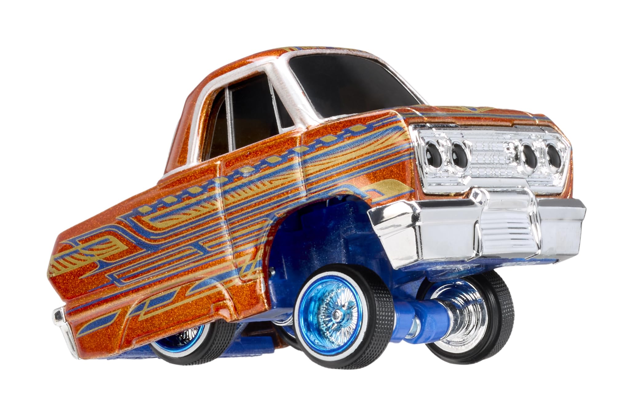 Amazon.com: CarTuned™ Lowrider Series 1-1963 Chevy Impala (Orange